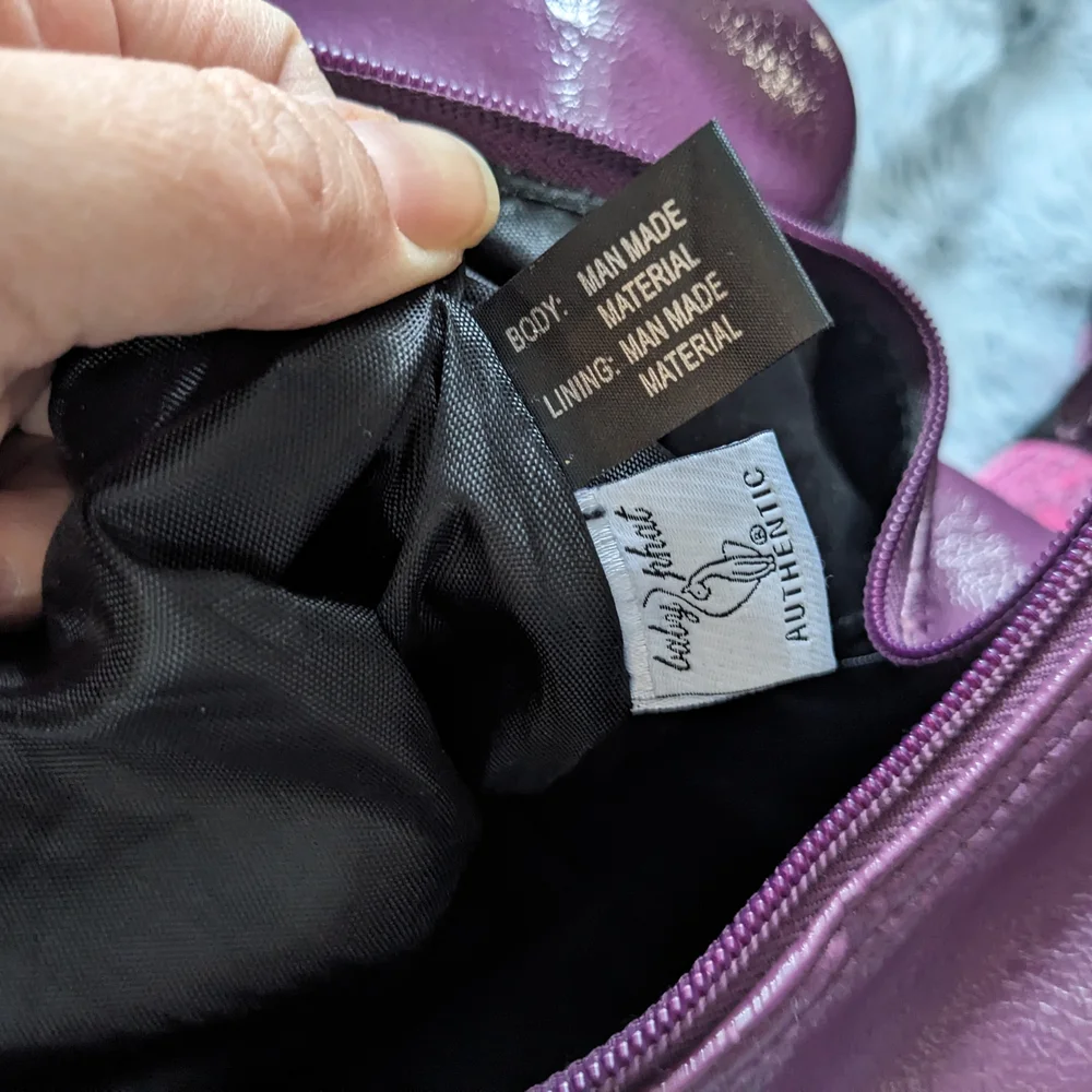 Baby Phat Shimmering Purple Shoulder Bag - Picture 13 of 13
